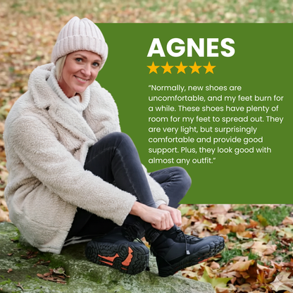 Hike Balance Polar - Healthy & non-slip Winter barefoot shoes (Unisex)