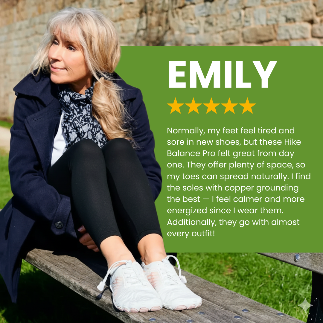 Hike Balance PRO - Skin Pro with Copper Grounding Allround Barefoot Shoes